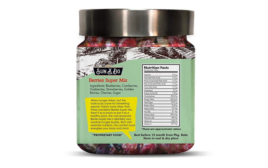 Sun A Do Berries Super Mix    Pack  200 grams